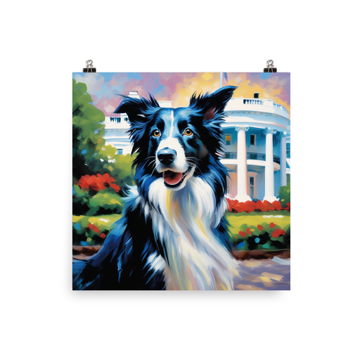 PugMug Custom Border Collie Poster