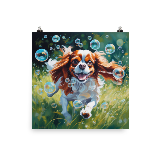 PugMug Custom Cavalier King Charles Spaniel Poster