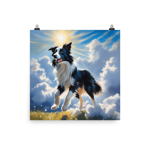 PugMug Custom Border Collie Poster