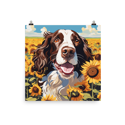PugMug Custom English Springer Spaniel Poster