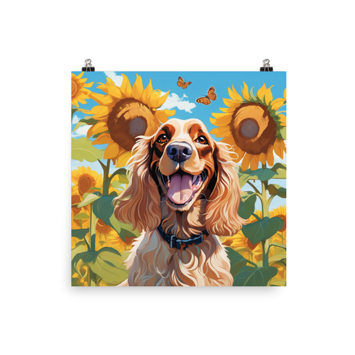 PugMug Custom English Cocker Spaniel Poster