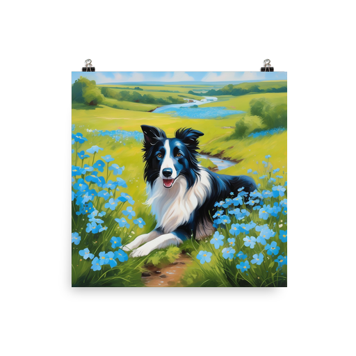 PugMug Custom Border Collie Poster