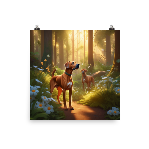 PugMug Custom Rhodesian Ridgeback Poster