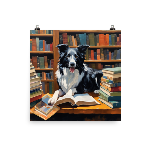PugMug Custom Border Collie Poster
