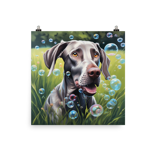 PugMug Custom Weimaraner Poster