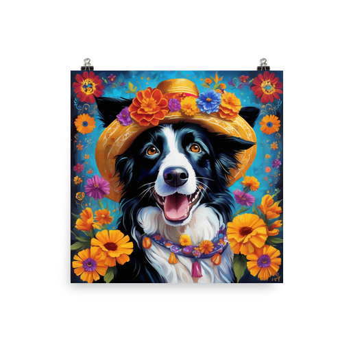PugMug Custom Border Collie Poster