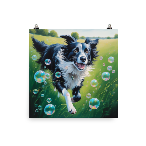 PugMug Custom Border Collie Poster