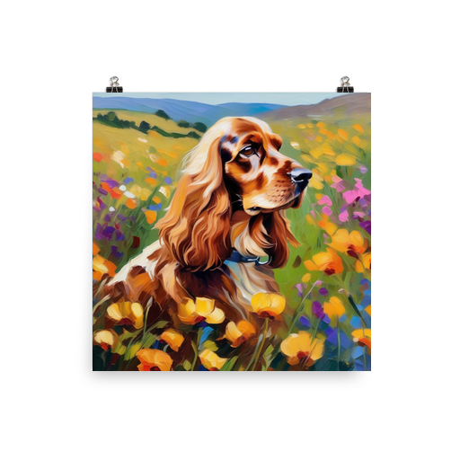 PugMug Custom English Cocker Spaniel Poster