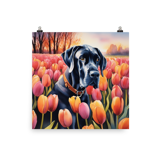 PugMug Custom Great Dane Poster