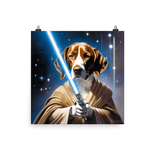 PugMug Custom Pointer Dog Poster