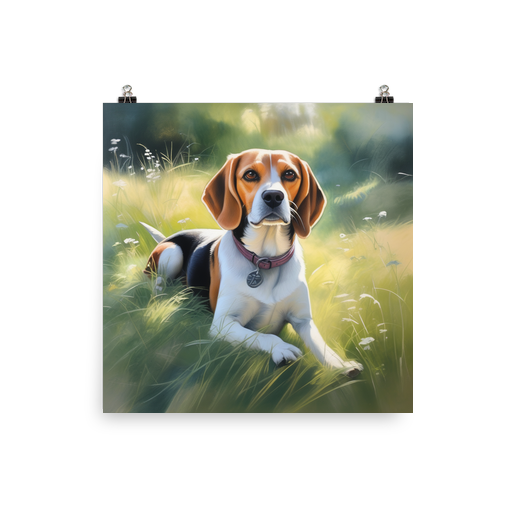 PugMug Custom Beagle Poster