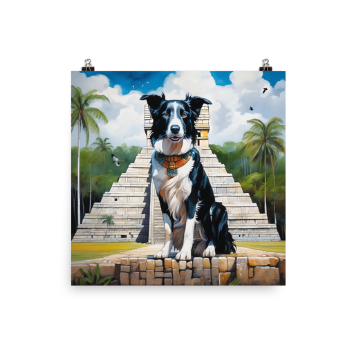 PugMug Custom Border Collie Poster