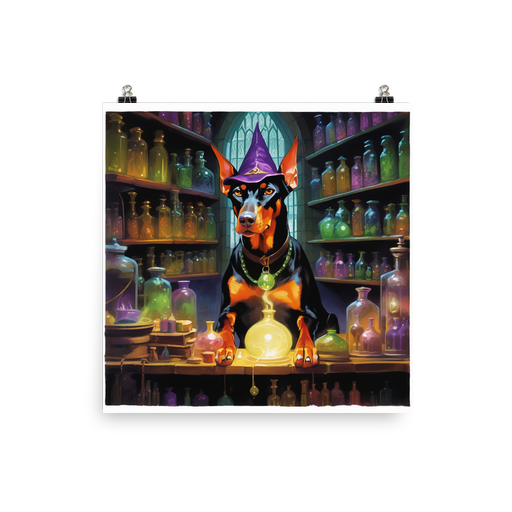 PugMug Custom Doberman Pinscher Poster