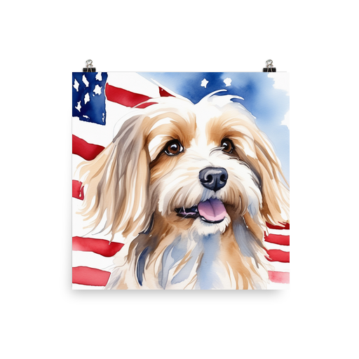 PugMug Custom Tan Havanese Dog Poster