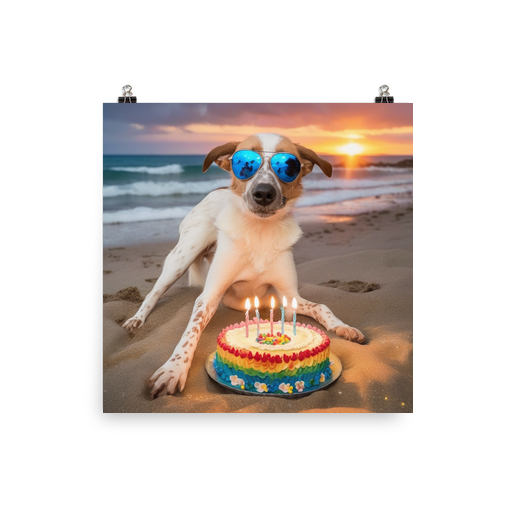 PugMug Custom Hazim Poster