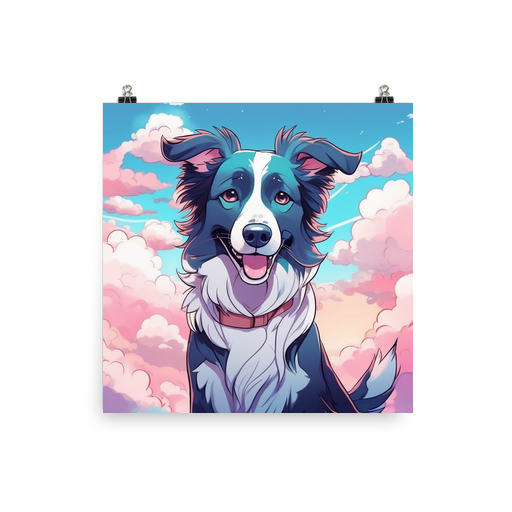 PugMug Custom Border Collie Poster