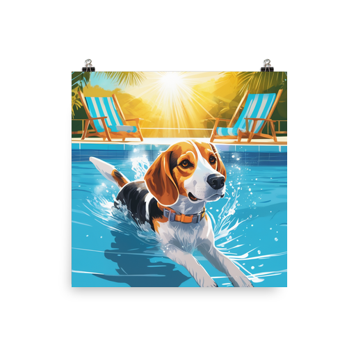 PugMug Custom Beagle Poster