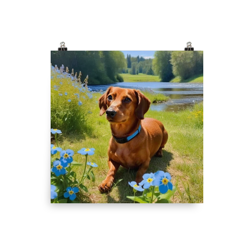 PugMug Custom Rex Poster