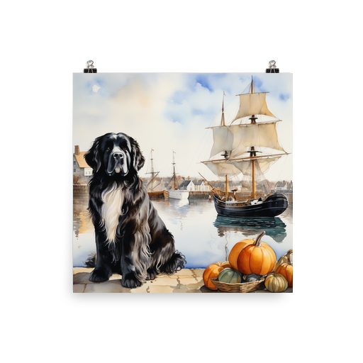 PugMug Custom Newfoundland Poster