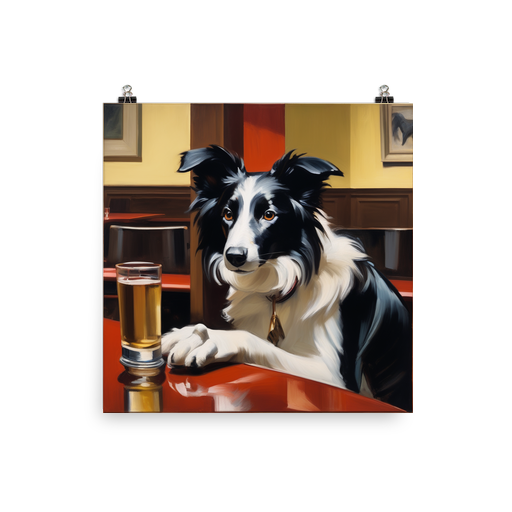 PugMug Custom Border Collie Poster