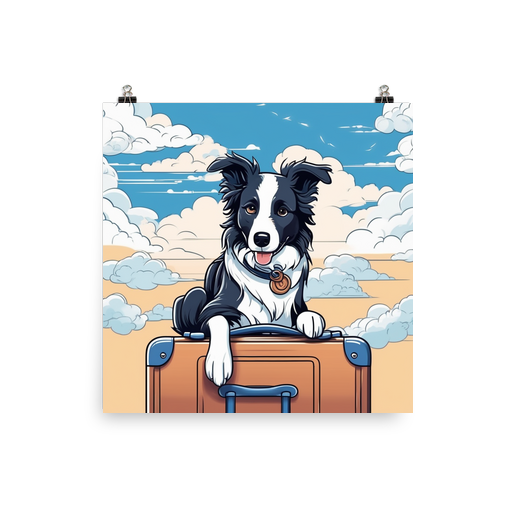 PugMug Custom Border Collie Poster