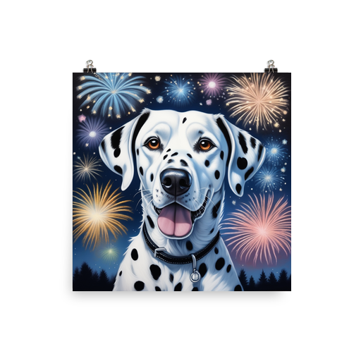 PugMug Custom Dalmatian Poster