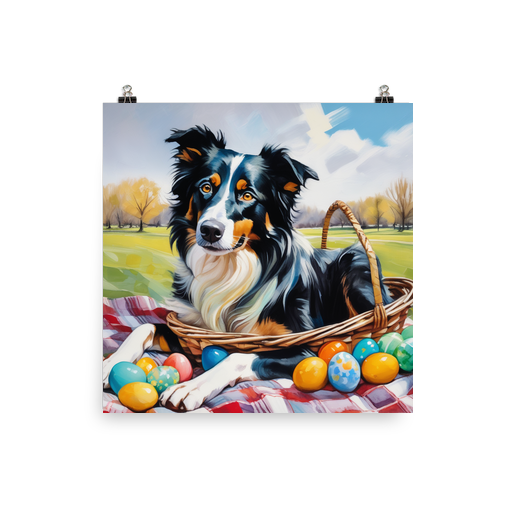 PugMug Custom Border Collie Poster