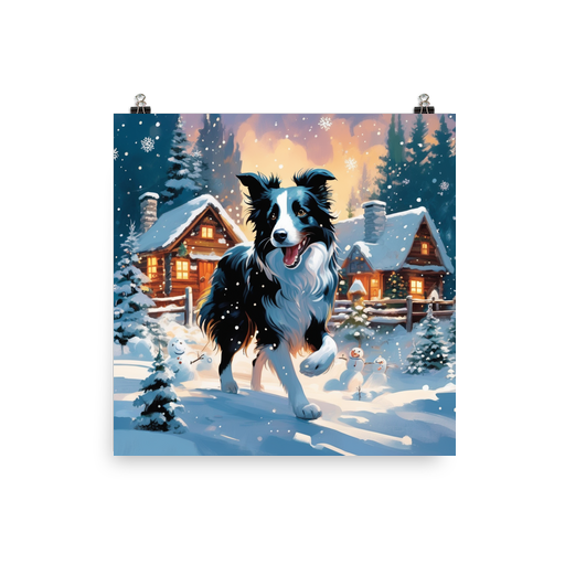 PugMug Custom Border Collie Poster