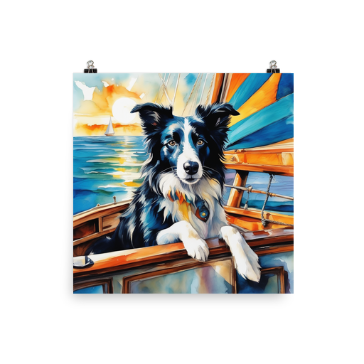 PugMug Custom Border Collie Poster