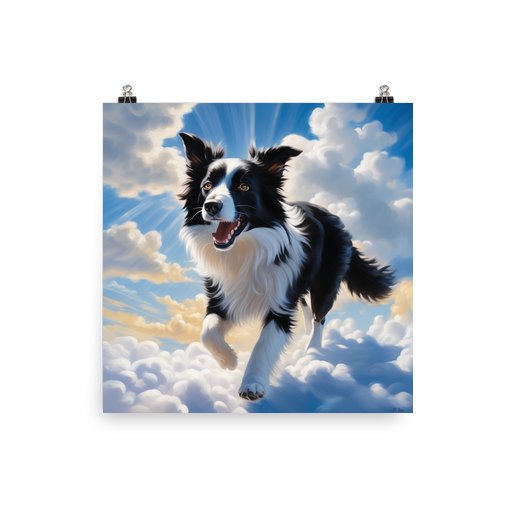 PugMug Custom Border Collie Poster