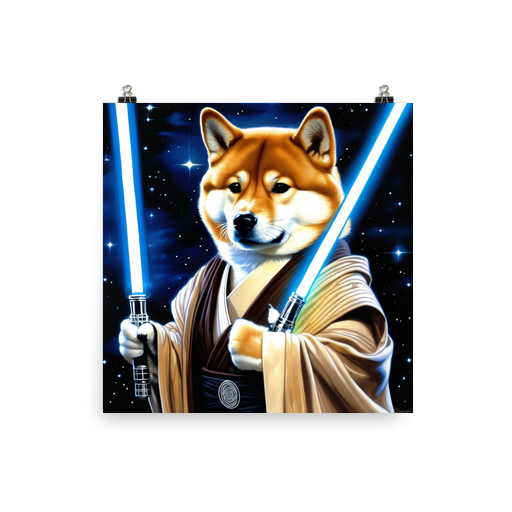 PugMug Custom Shiba Inu Poster