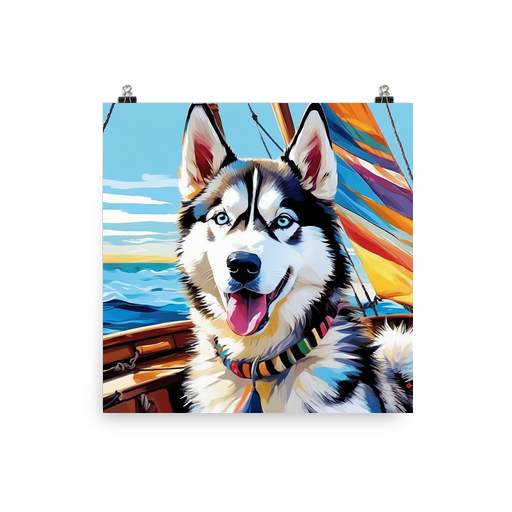PugMug Custom Siberian Husky Poster