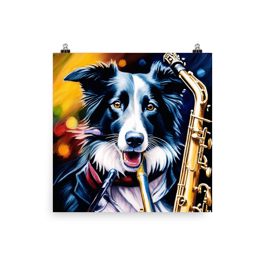 PugMug Custom Border Collie Poster