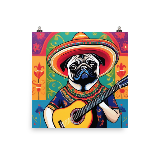 PugMug Custom Pug Poster