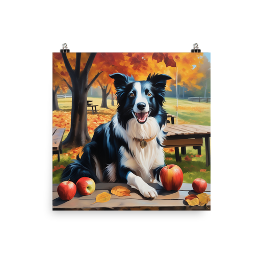 PugMug Custom Border Collie Poster