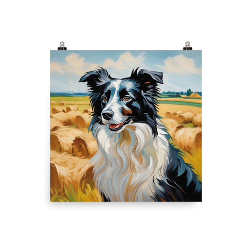 PugMug Custom Border Collie Poster