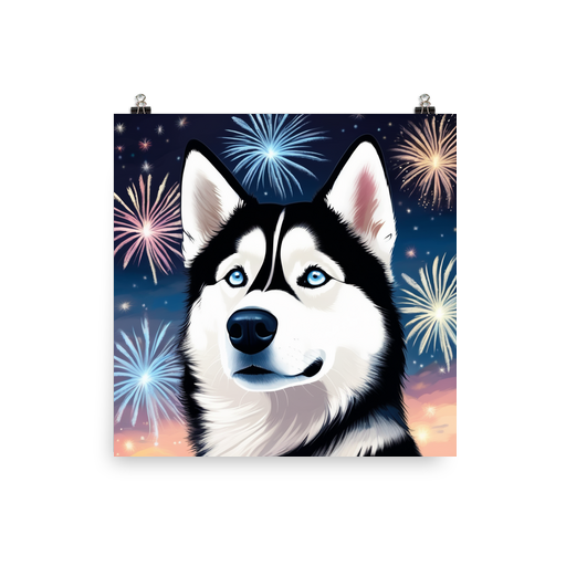 PugMug Custom Siberian Husky Poster