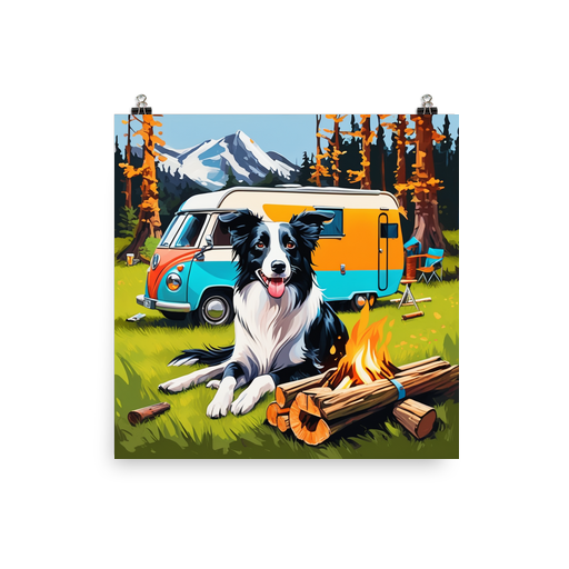 PugMug Custom Border Collie Poster