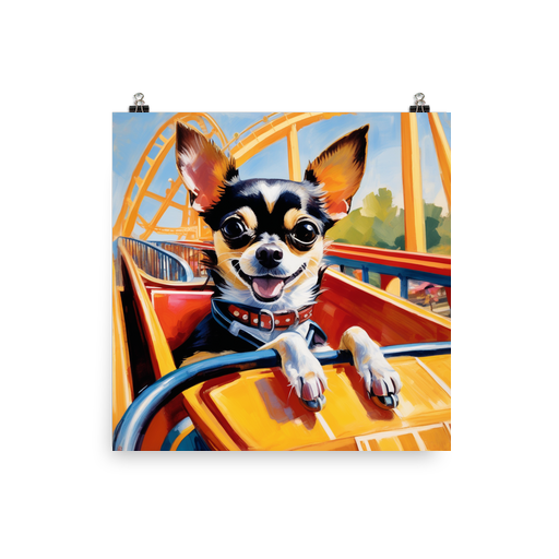 PugMug Custom Chihuahua Poster