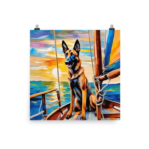 PugMug Custom Belgian Malinois Poster