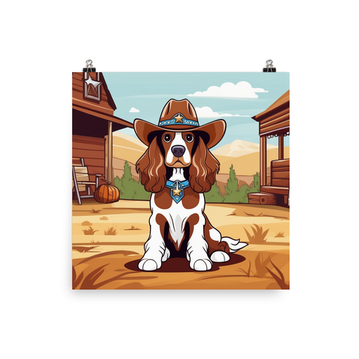 PugMug Custom Cocker Spaniel Poster