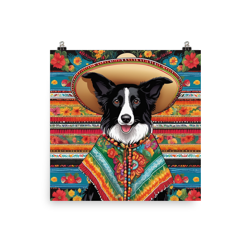 PugMug Custom Border Collie Poster