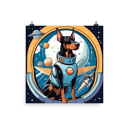 PugMug Custom Doberman Pinscher Poster