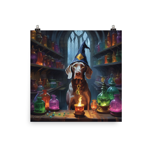 PugMug Custom Weimaraner Poster