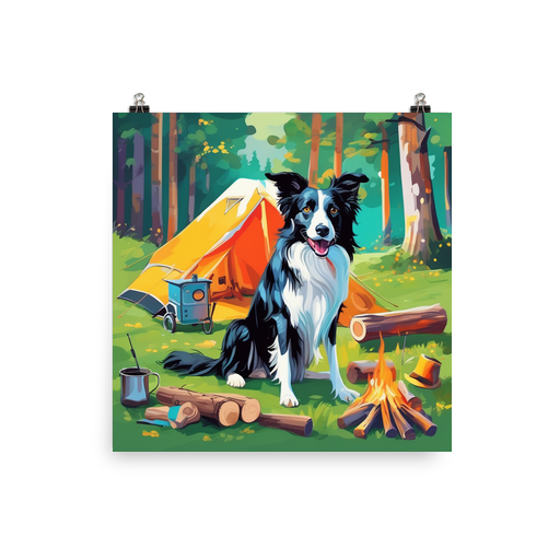 PugMug Custom Border Collie Poster