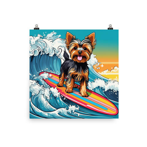 PugMug Custom Yorkshire Terrier Poster