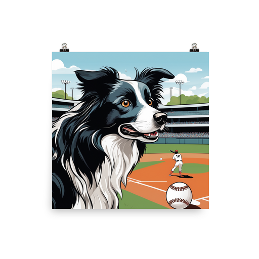 PugMug Custom Border Collie Poster