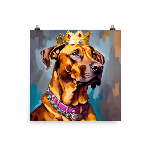PugMug Custom Rhodesian Ridgeback Poster