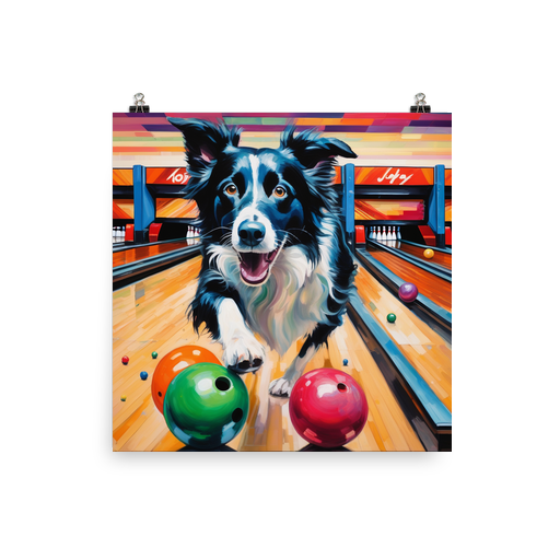 PugMug Custom Border Collie Poster