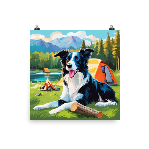PugMug Custom Border Collie Poster